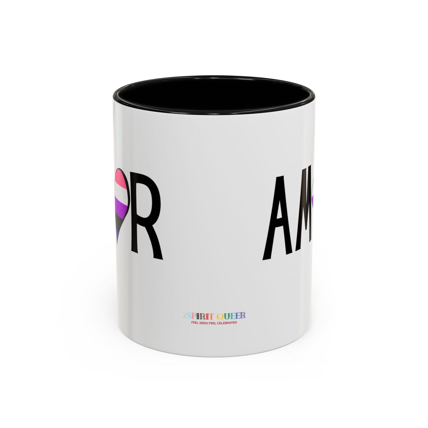 Amor Genderfluid Accent Coffee Mug