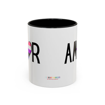 Amor Genderfluid Accent Coffee Mug