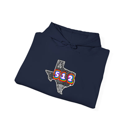 Texas 512 Hooded Sweatshirt