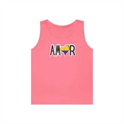 Amor Colombia  Heavy Cotton Tank Top