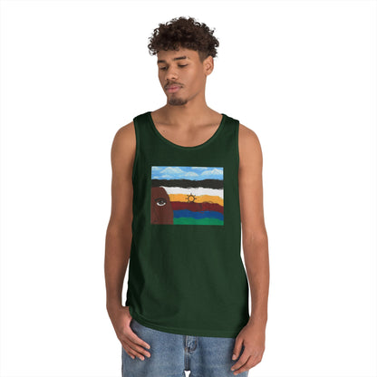 2Spirit Flag Heavy Cotton Tank Top