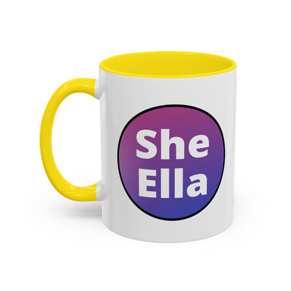 She/Ella Bi Coffee Mug