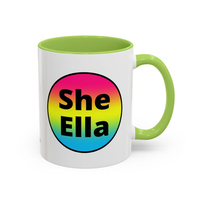 She/Ella Pan Coffee Mug