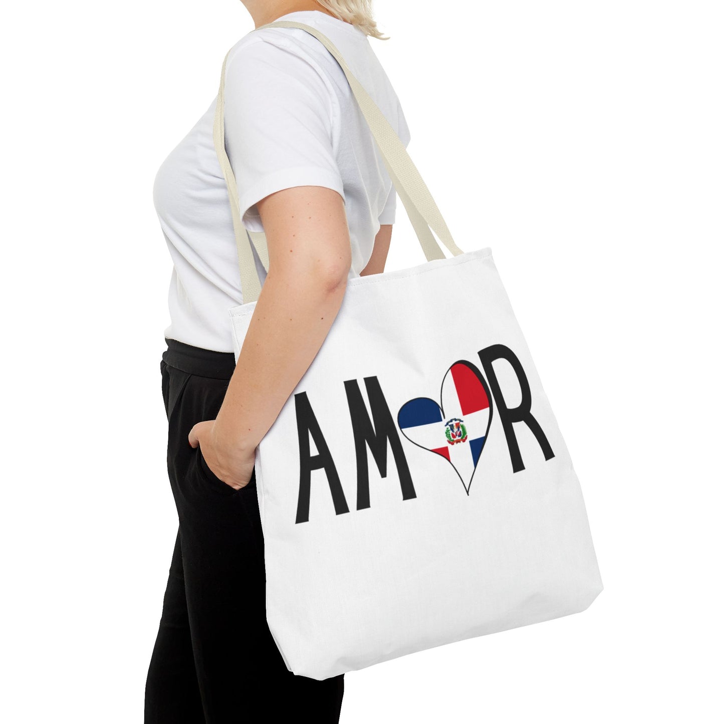 Amor Dominican Republic Tote Bag