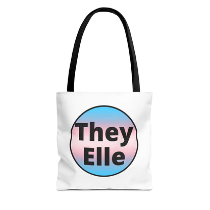 They/Elle Trans Tote Bag