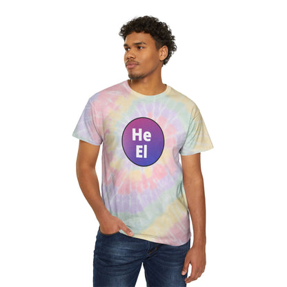 He/El Bi Tie-Dye Tee, Spiral