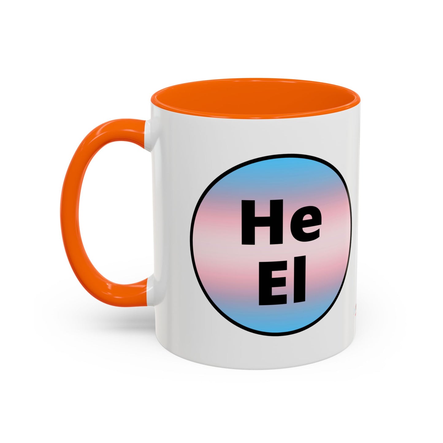 He/El Trans Accent Coffee Mug