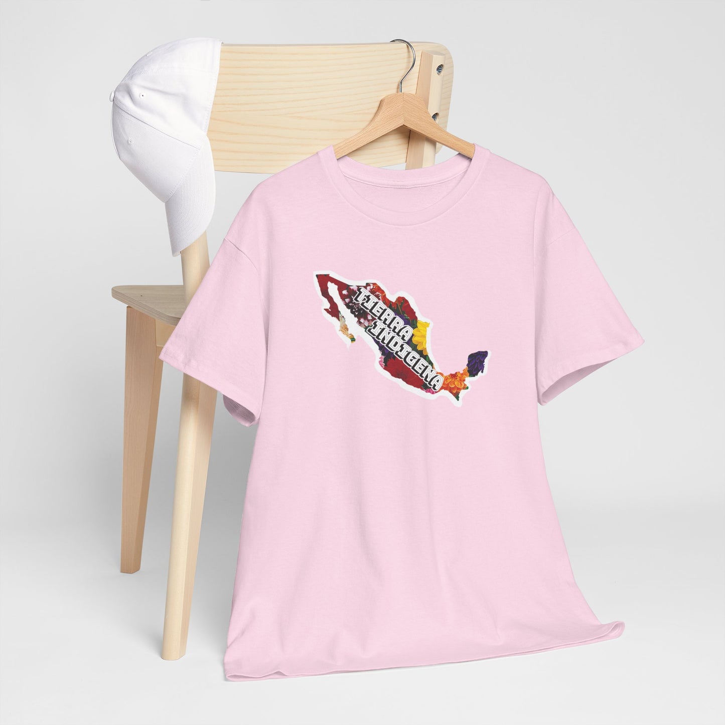 Tiera Indigena Dahlia Heavy Cotton Tee