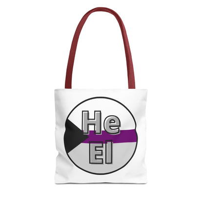 He/El Demi Tote Bag