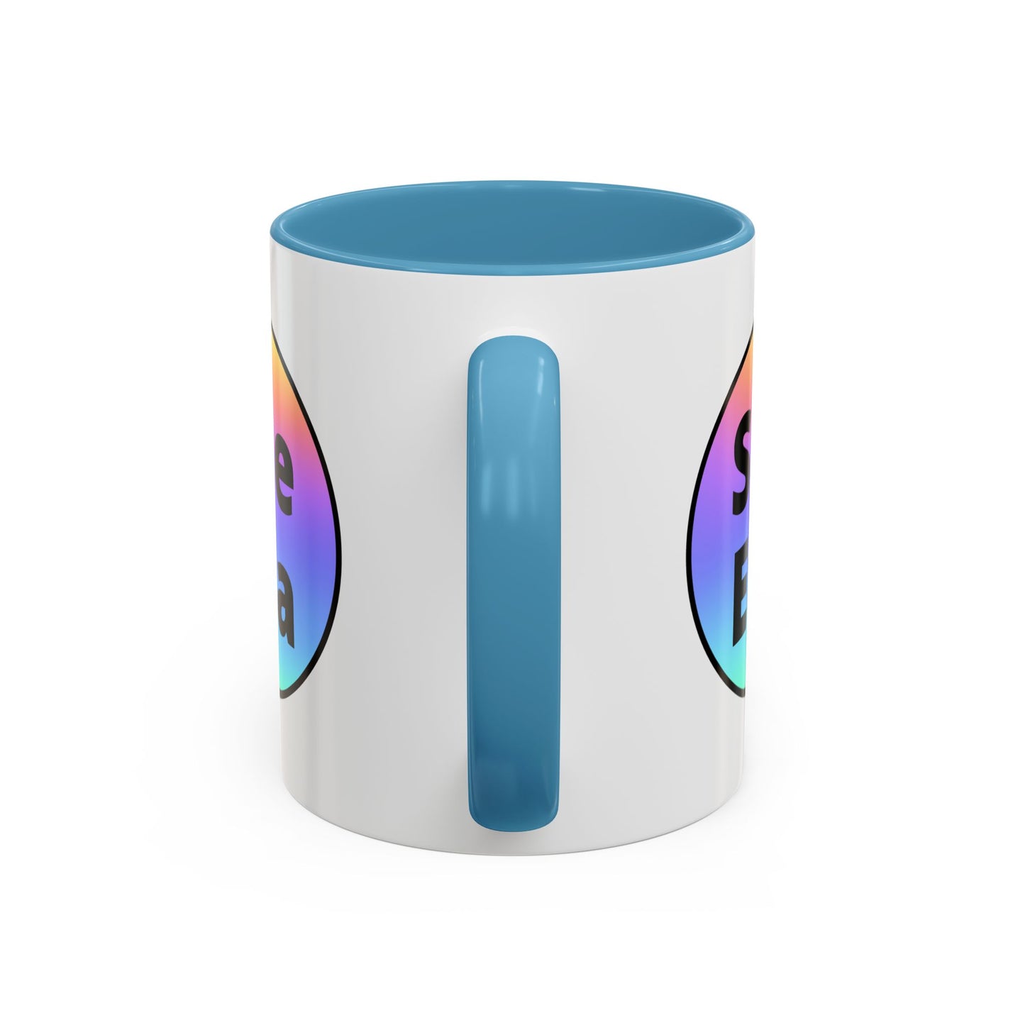 She/Ella  Rainbow Coffee Mug