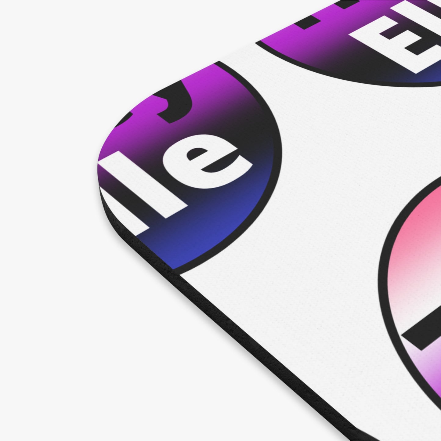 They / Elle - Genderfluid Mouse Pad (Rectangle)