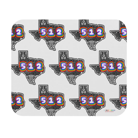 Texas 512 Mouse Pad (Rectangle)