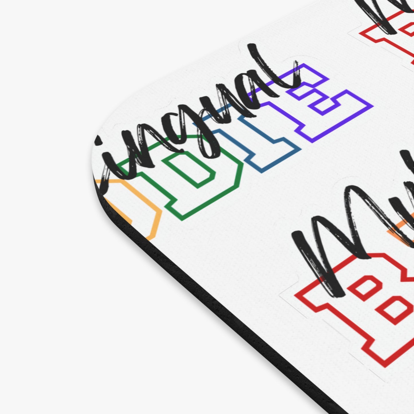 Multilingual Baddie Mouse Pad (Rectangle)