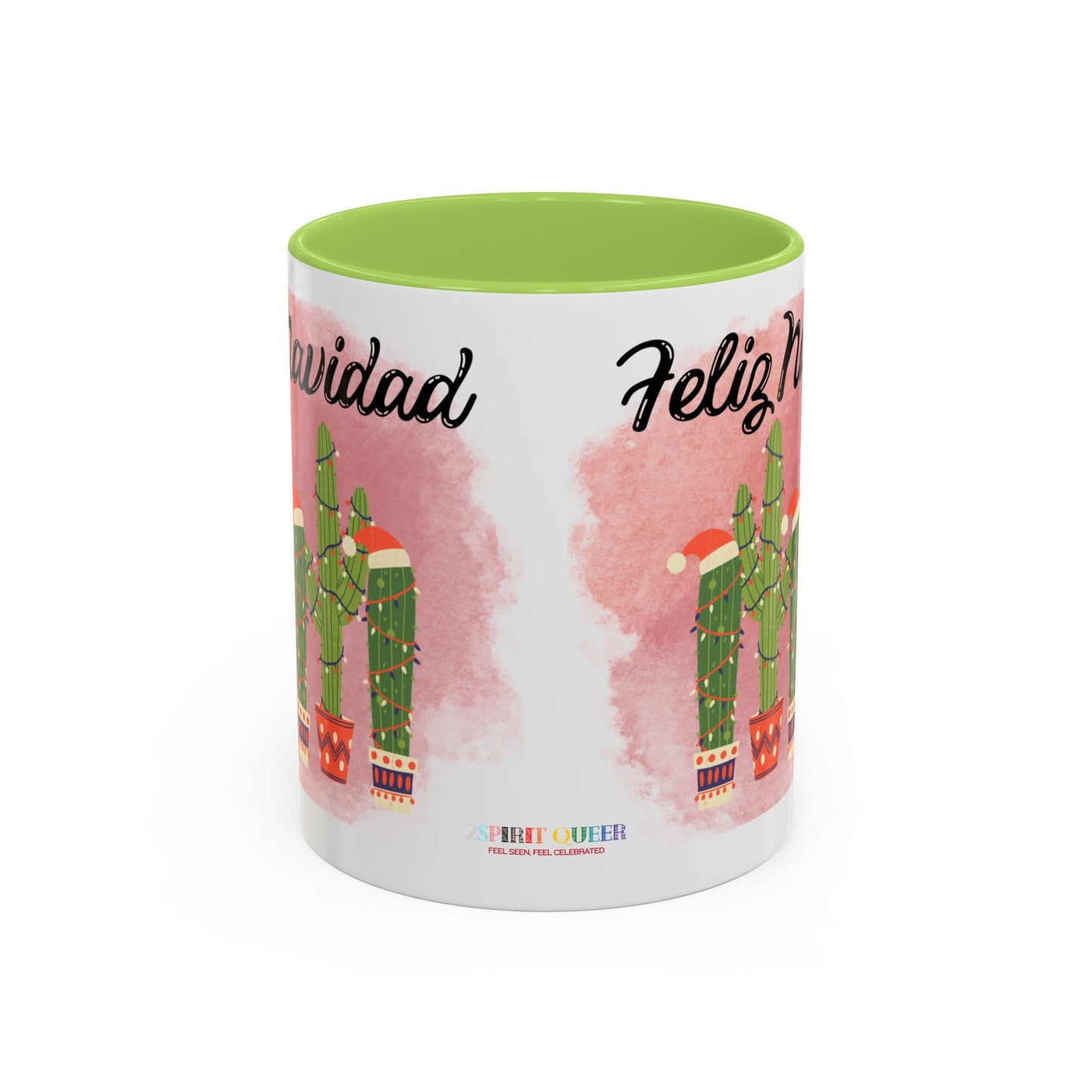 Feliz Navidad Cacti Coffee Mug