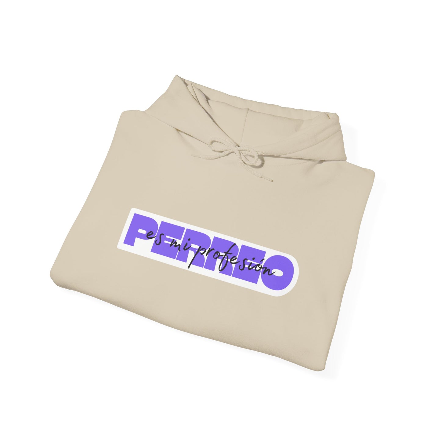 Perreo Es Mi Profesion - Purple Hooded Sweatshirt
