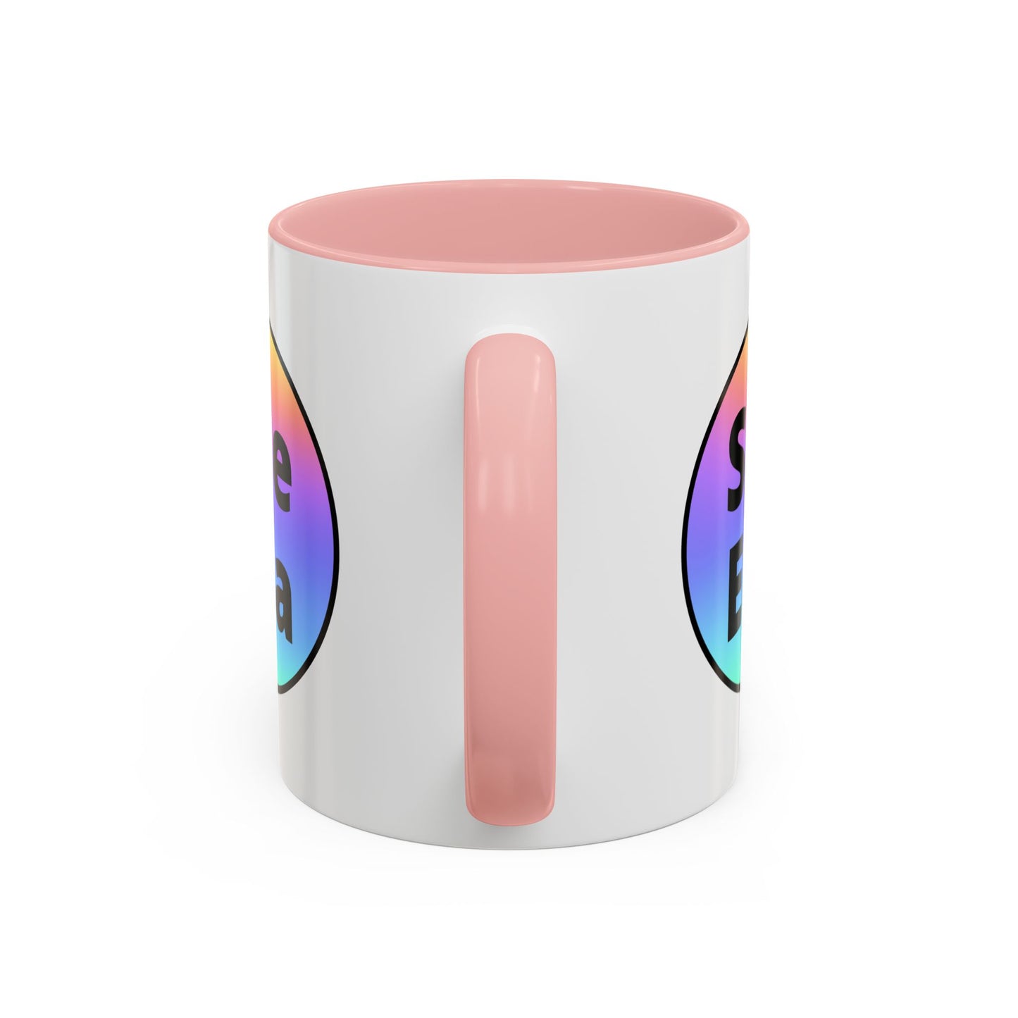 She/Ella  Rainbow Coffee Mug