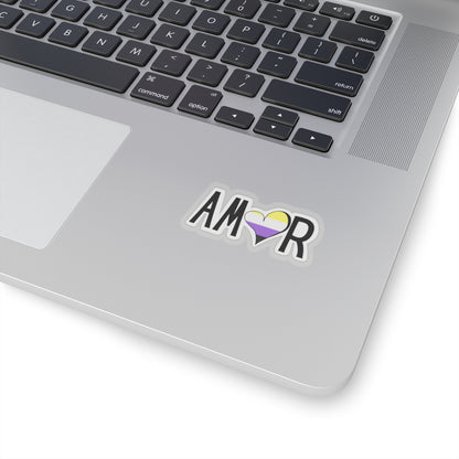 Amor Non Binary Kiss-Cut Stickers