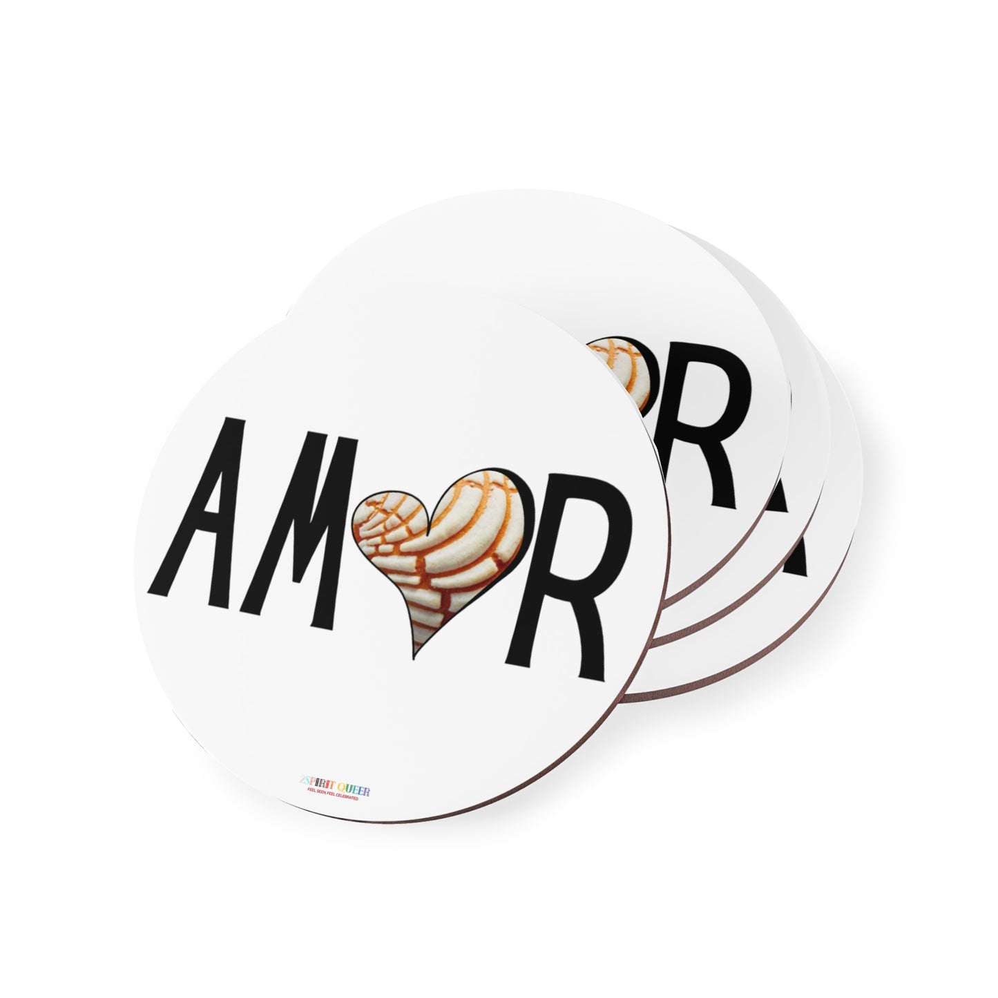 Amor Concha Coasters