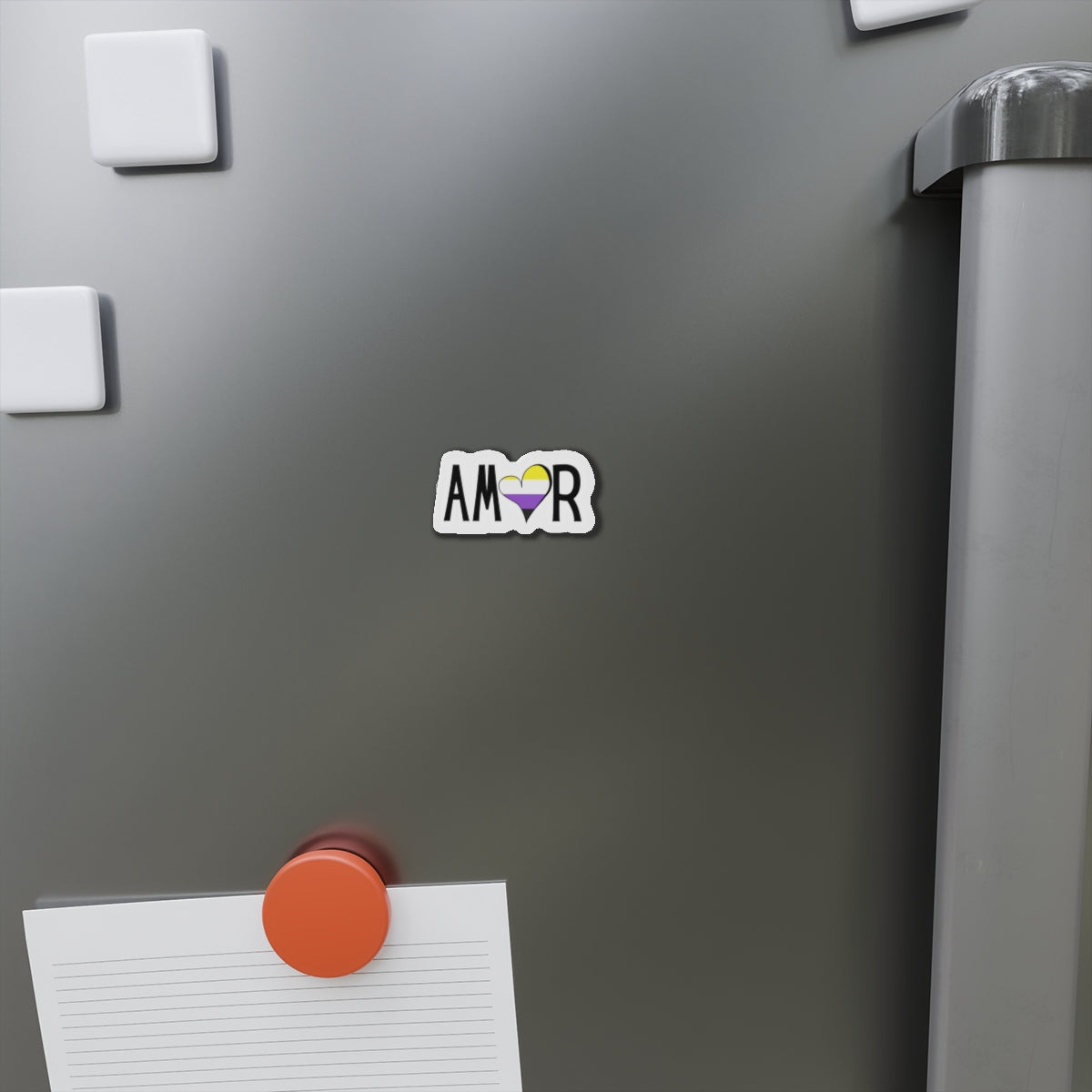 Amor Non Binary Die-Cut Magnet