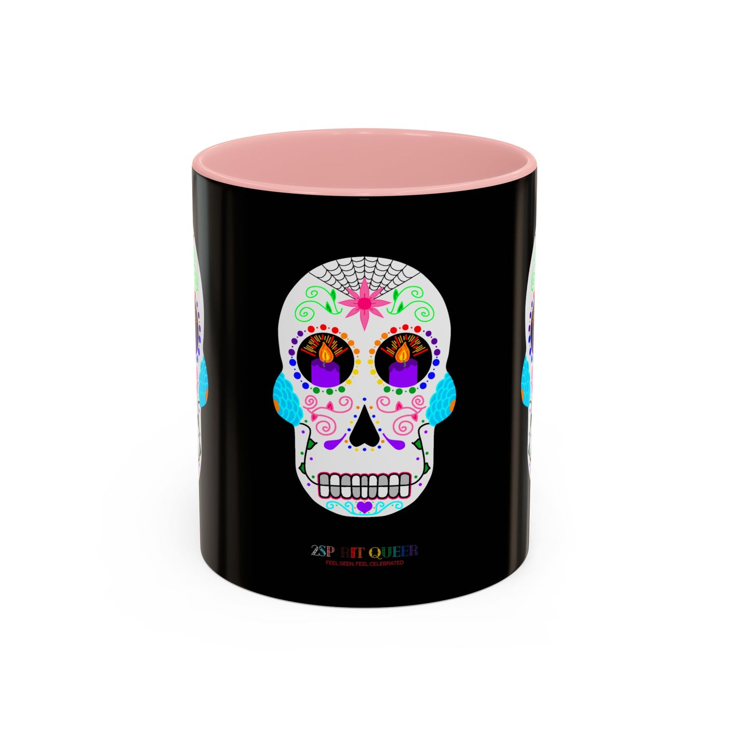 Queer Sugar Skull Coffee Mug