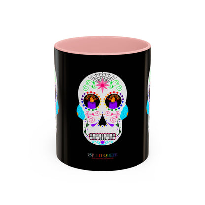 Queer Sugar Skull Coffee Mug