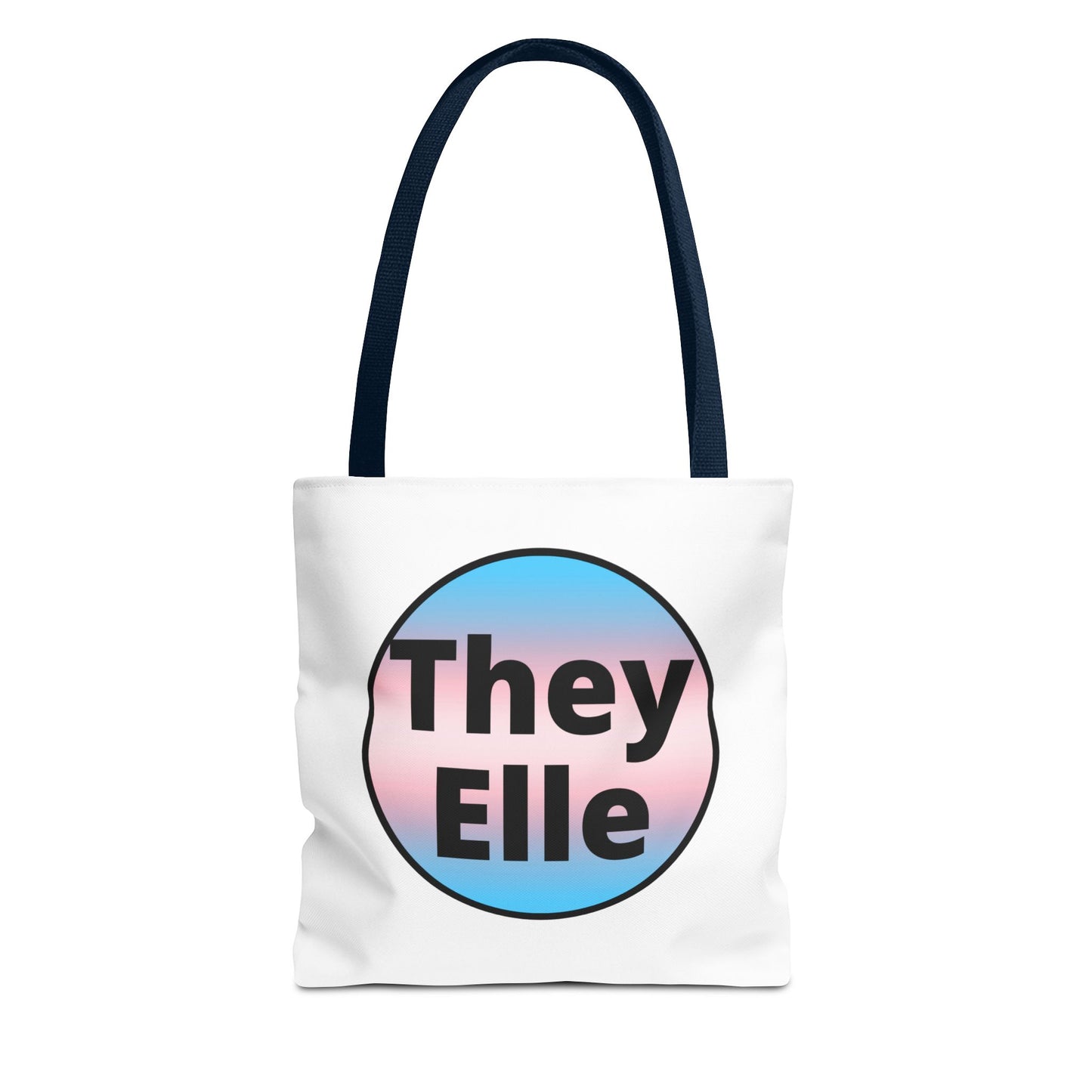 They/Elle Trans Tote Bag