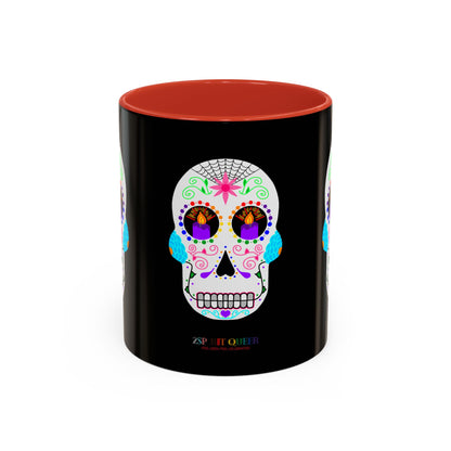 Queer Sugar Skull Coffee Mug