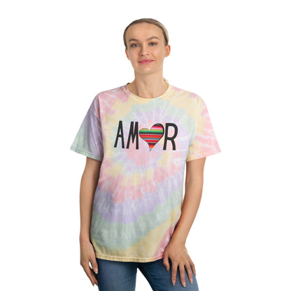 Amor Serape Tie-Dye Tee, Spiral