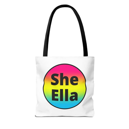 She/Ella Pan Tote Bag