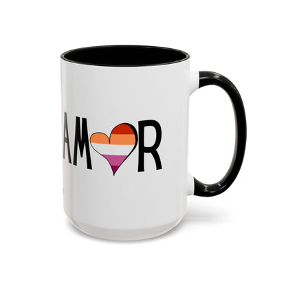 Amor Lesbian Coffee Mug