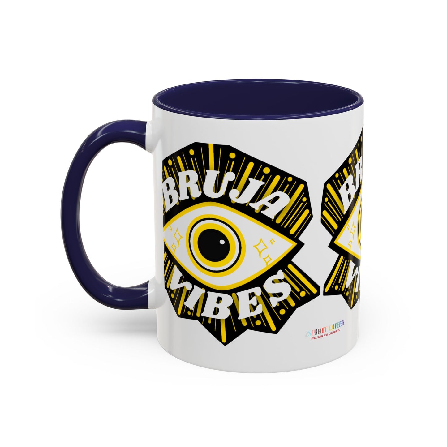 Bruja Vibes Outer Eye Accent Coffee Mug