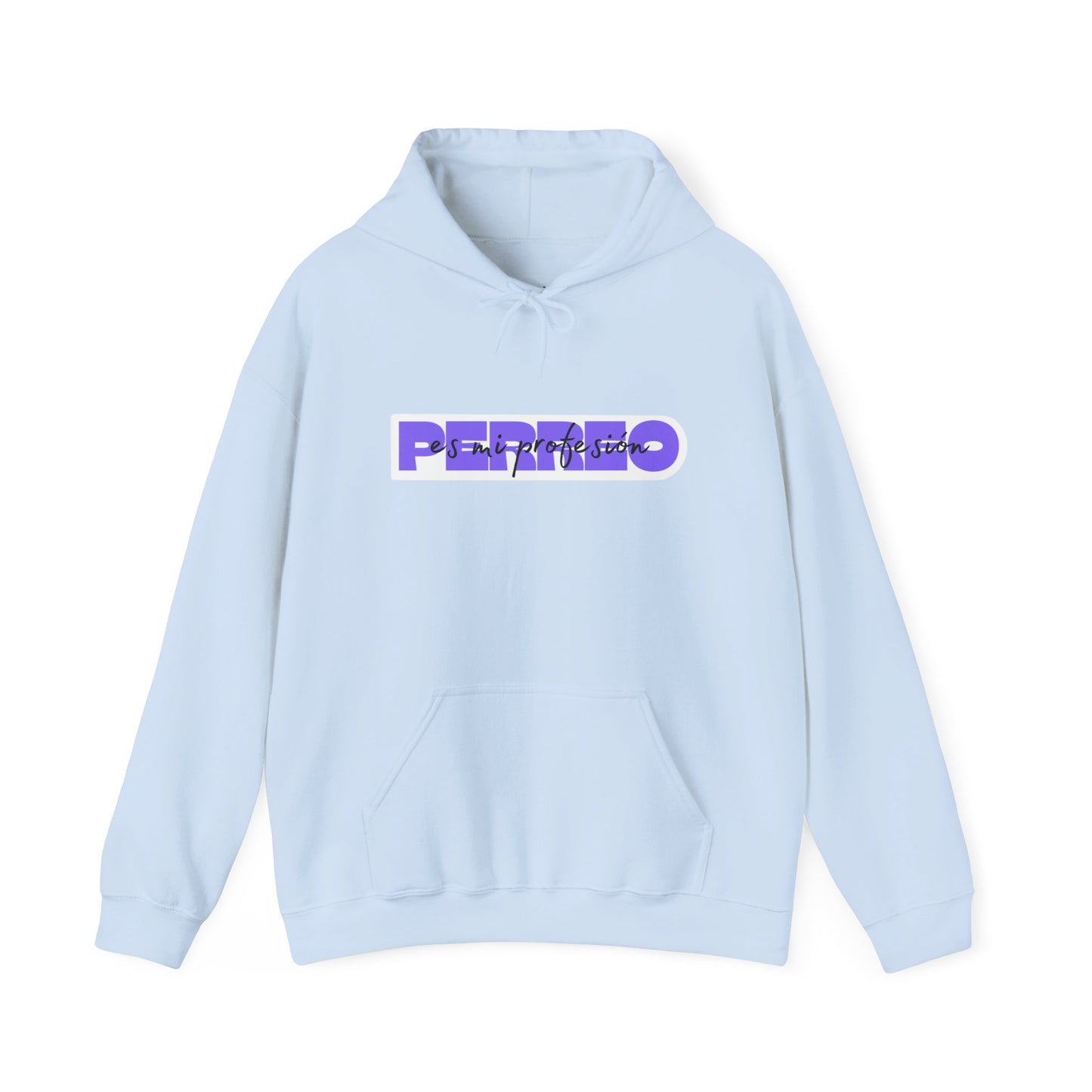 Perreo Es Mi Profesion - Purple Hooded Sweatshirt