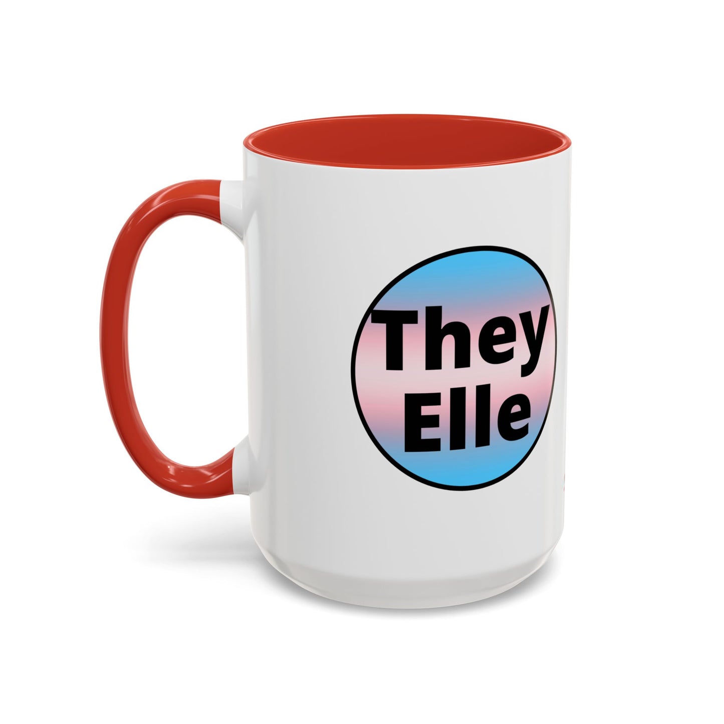 They / Elle Trans Coffee Mug