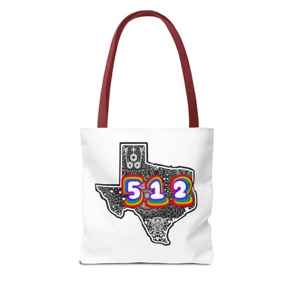 Texas 512 Tote Bag