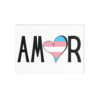 Amor Trans Greeting Cards