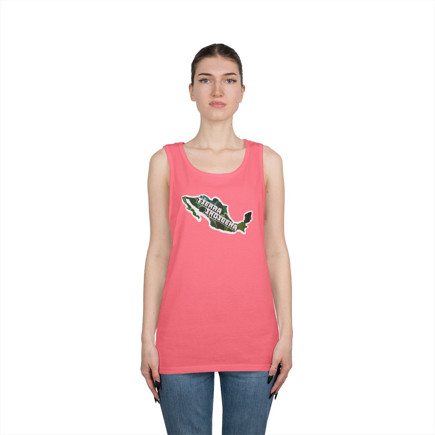 Tierra Indigena Nopales Heavy Cotton Tank Top