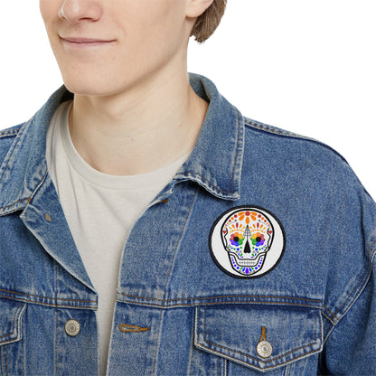 Queer Sugar Skull Iron-On Patch