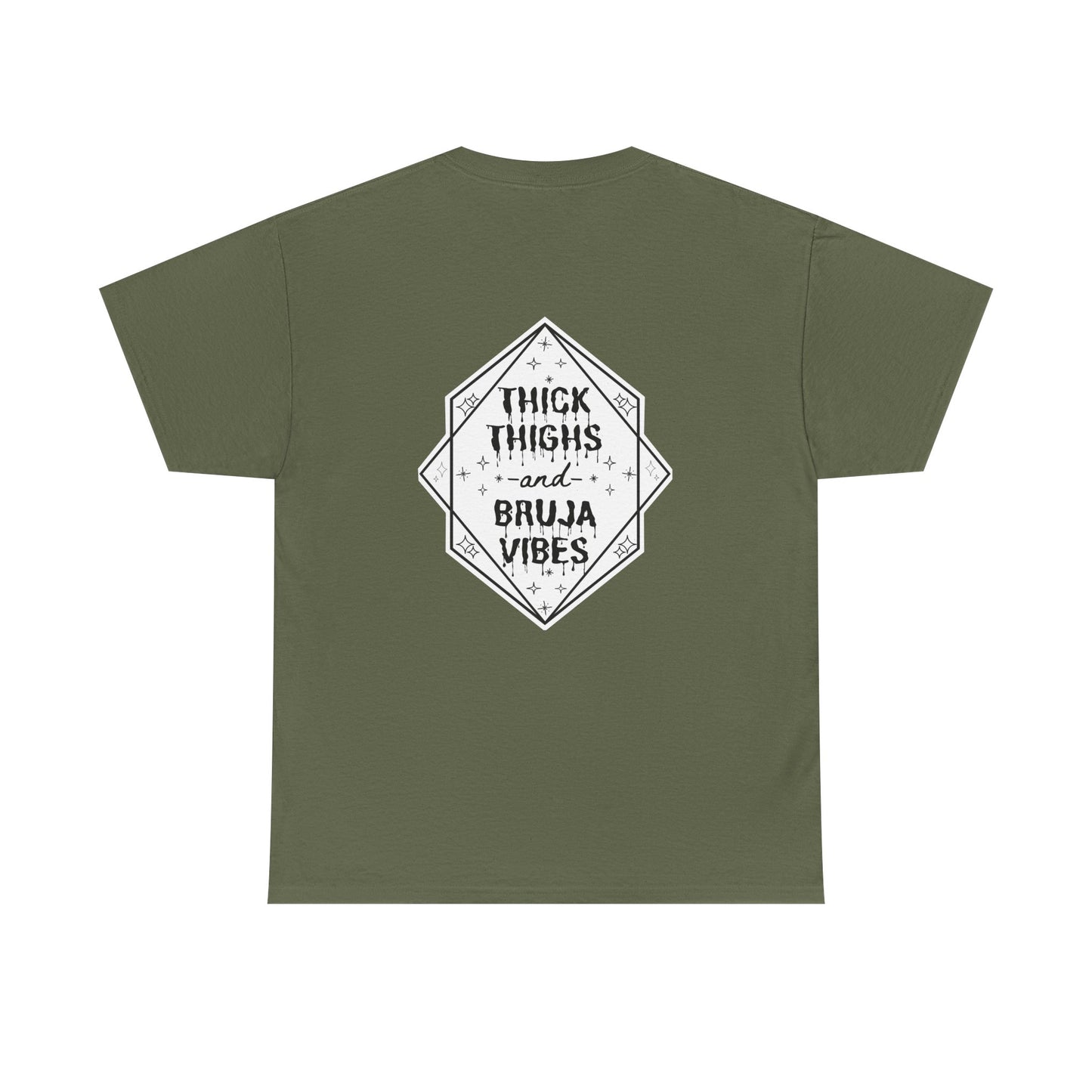 Thick Thighs Bruja Vibes Heavy Cotton Tee