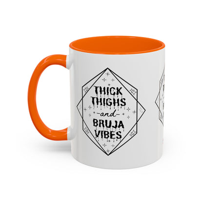 Thick Thighs Bruja Vibes Coffee Mug