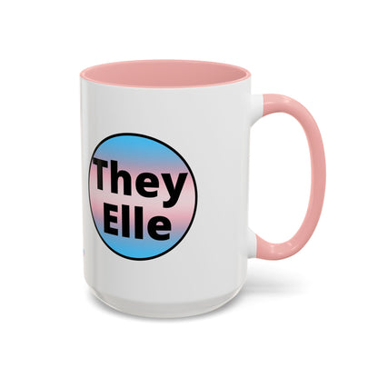 They / Elle Trans Coffee Mug