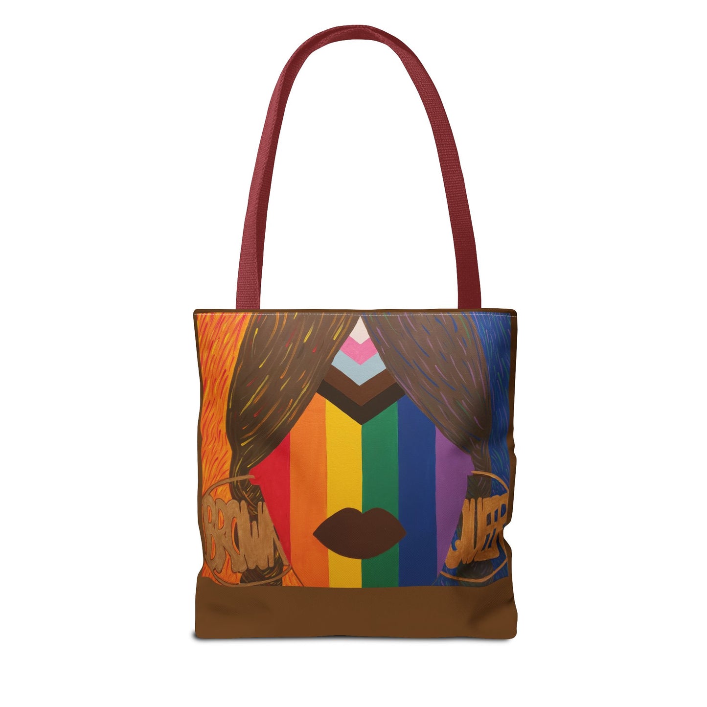 Brown and Queer Tote Bag
