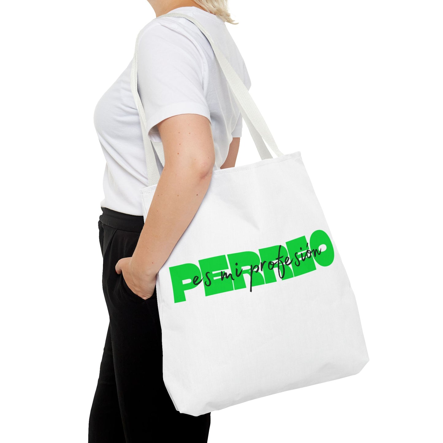 Perreo Es Mi Profesion Green Tote Bag