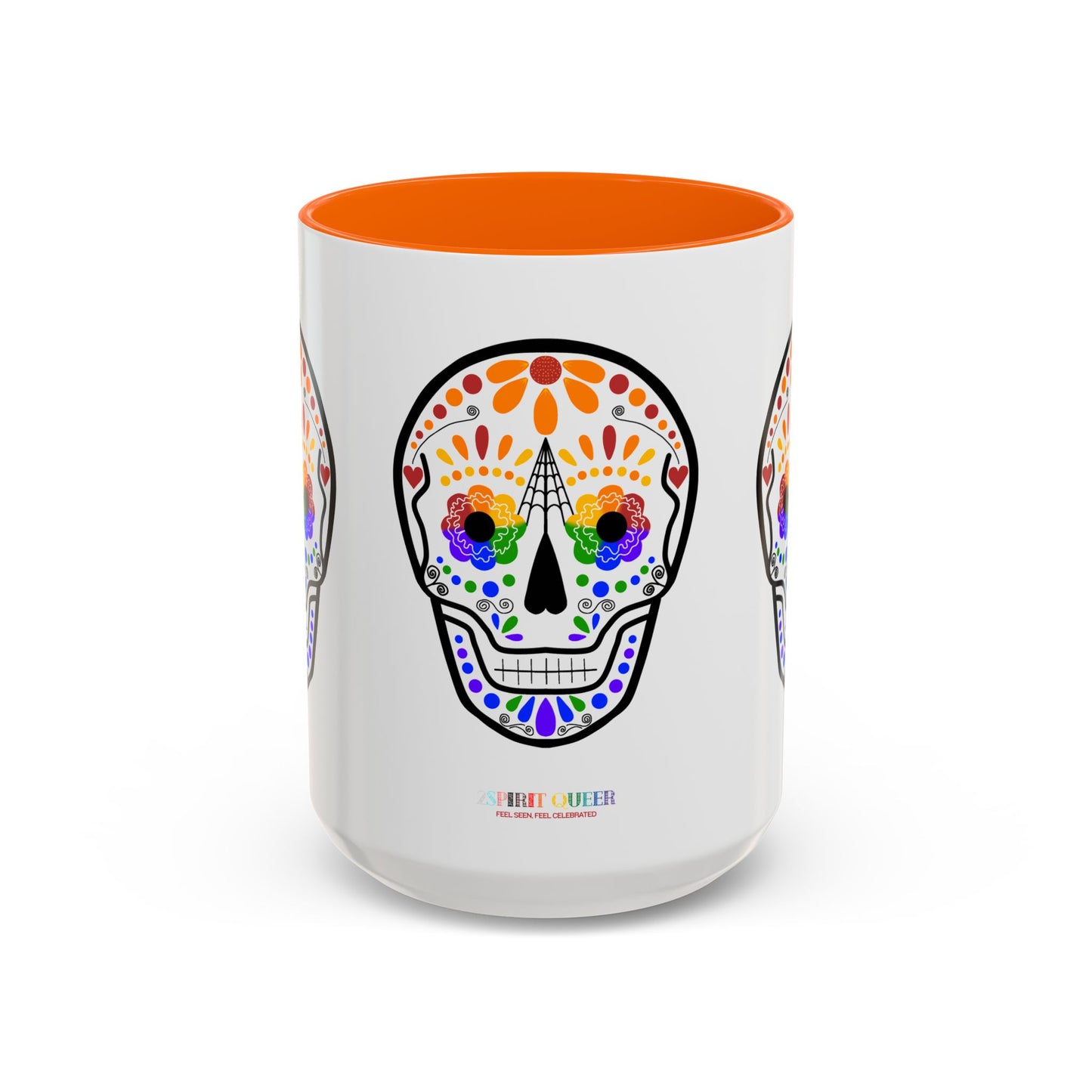 Queer Sugar Skull Coffee Mug