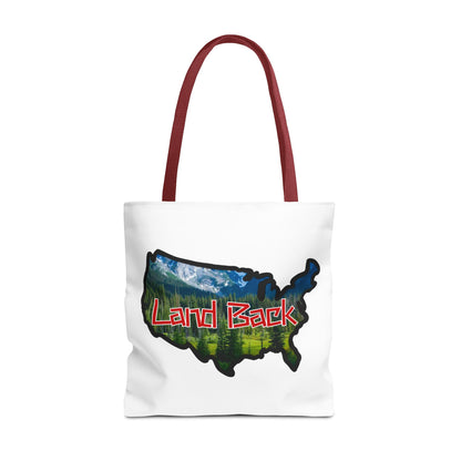 Land Back USA Tote Bag