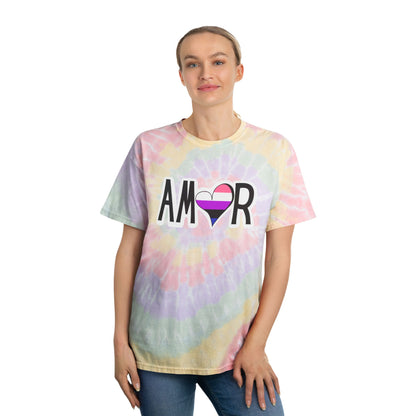 Amor Genderfluid Tie-Dye Tee