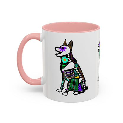 Dia de los Muertos German Shepard Coffee Mug