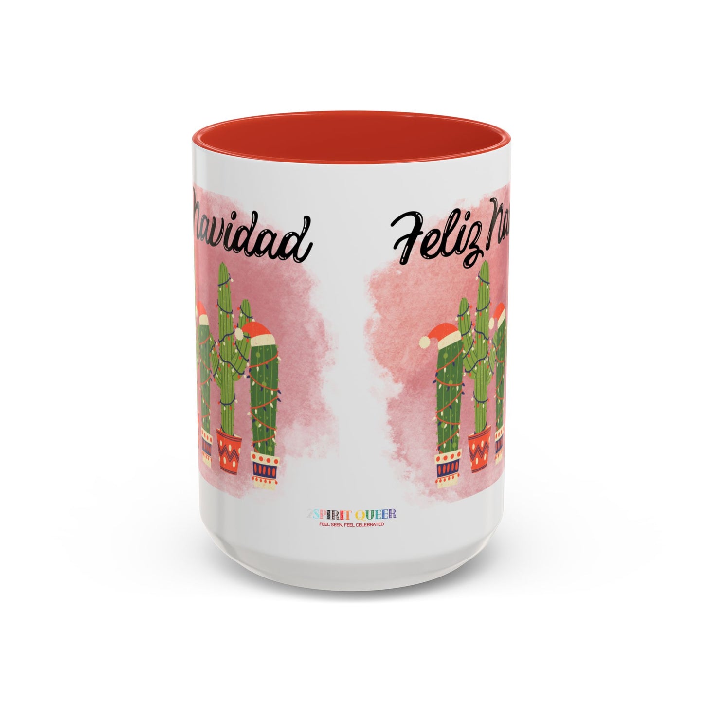 Feliz Navidad Cacti Coffee Mug