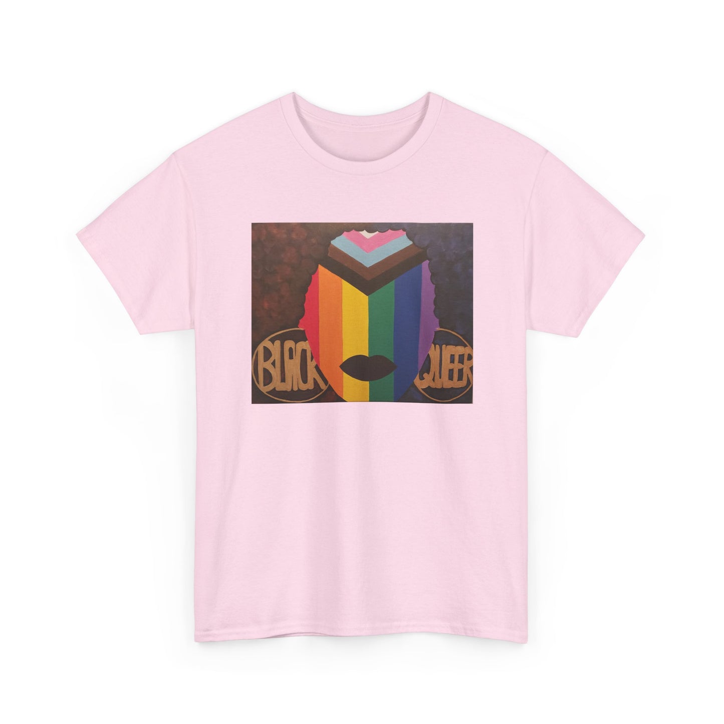 Black and Queer Heavy Cotton Tee