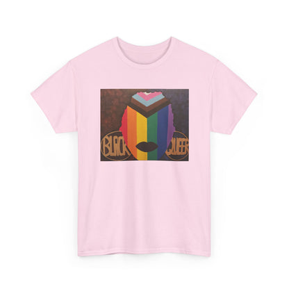 Black and Queer Heavy Cotton Tee