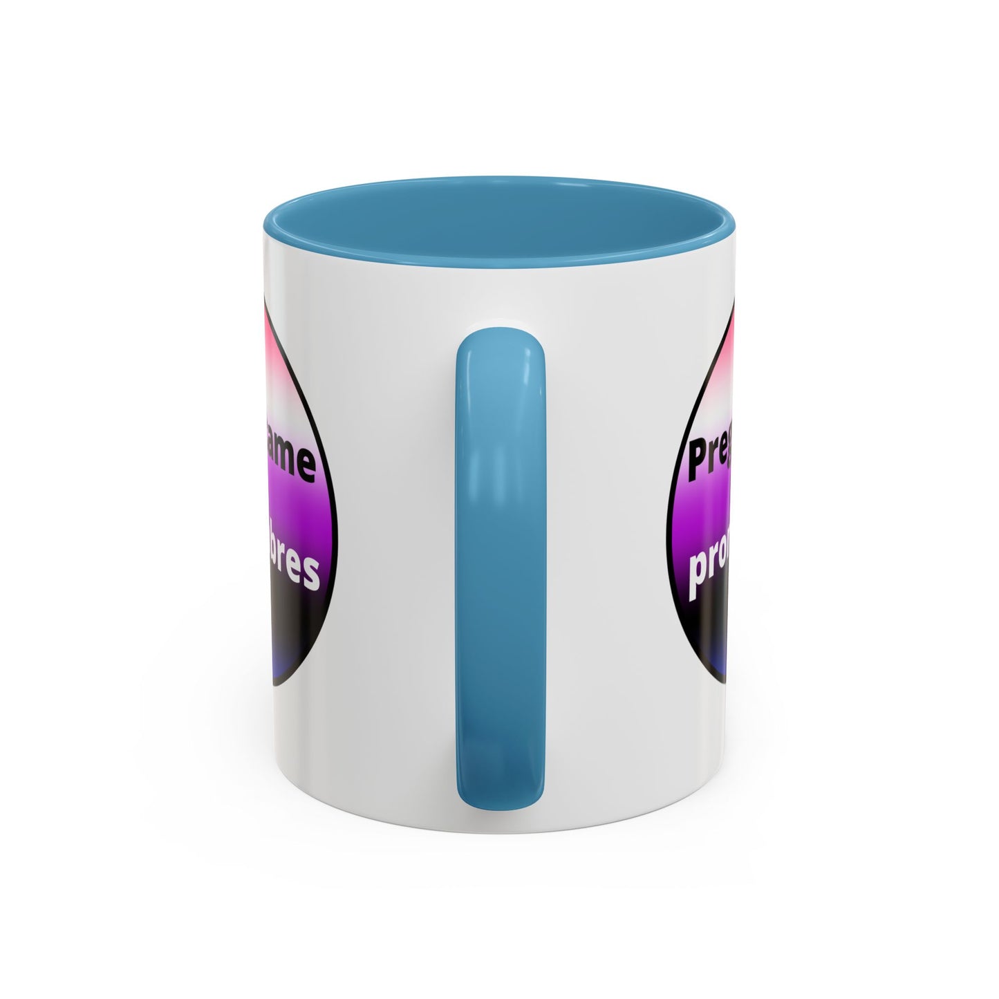 Preguntame mis Pronombres GenderFluid  Coffee Mug